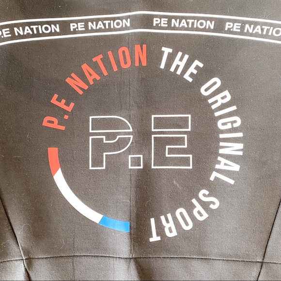 PE Nation Black Colourful Sweat. Size S. - Picture 4 of 4